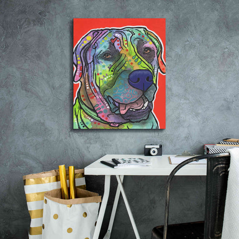 Image of 'Zeus' by Dean Russo, Giclee Canvas Wall Art,20x24