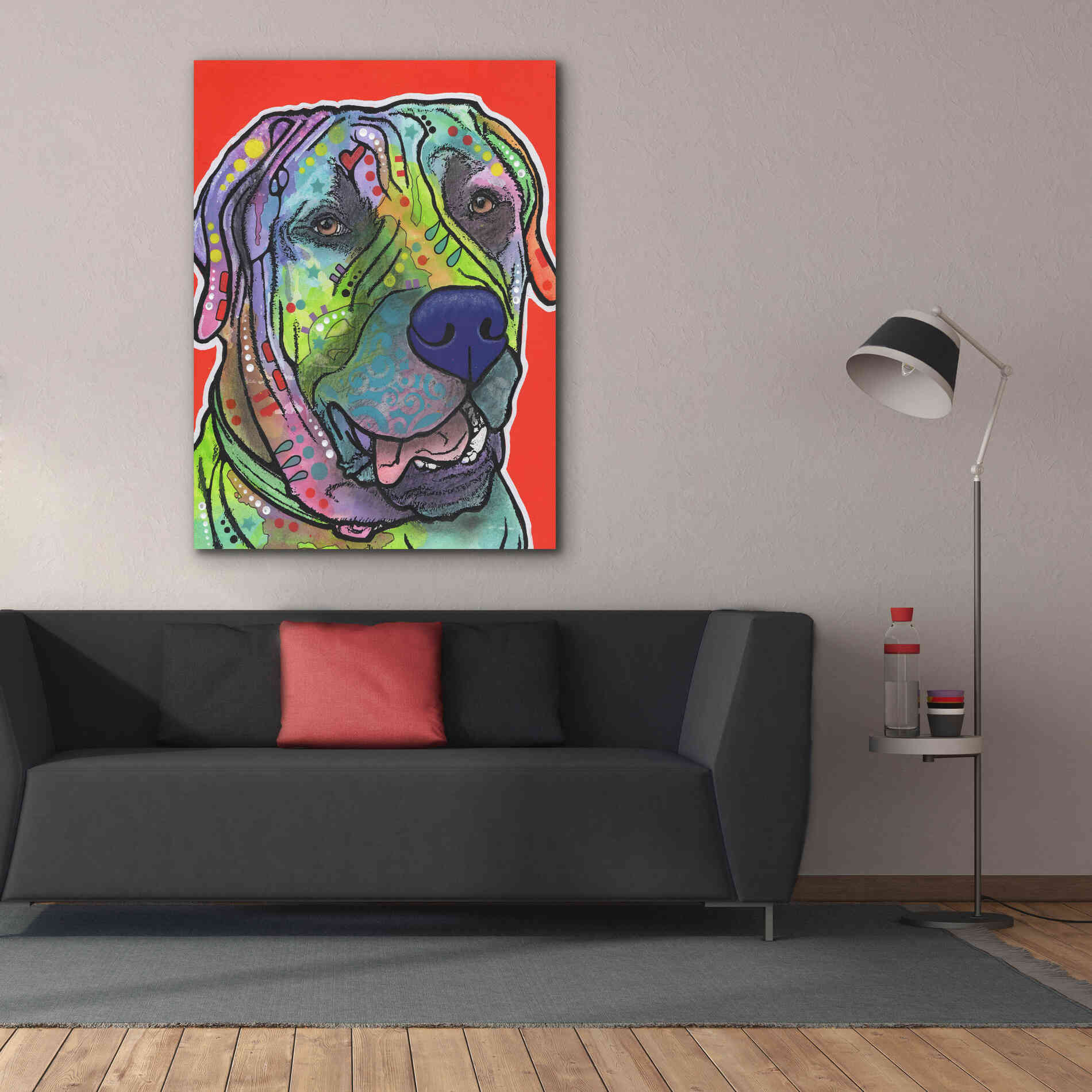 'Zeus' by Dean Russo, Giclee Canvas Wall Art,40x54
