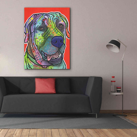 Image of 'Zeus' by Dean Russo, Giclee Canvas Wall Art,40x54