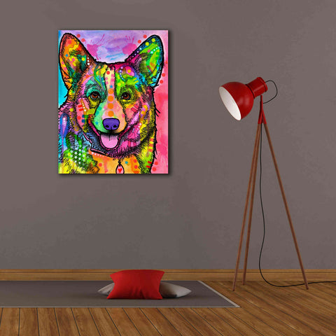 Image of 'Corgi Ii' by Dean Russo, Giclee Canvas Wall Art,26x34