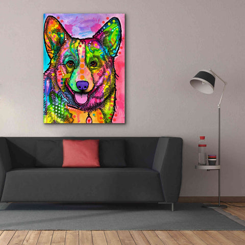 Image of 'Corgi Ii' by Dean Russo, Giclee Canvas Wall Art,40x54