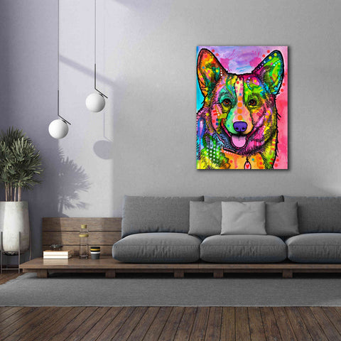 Image of 'Corgi Ii' by Dean Russo, Giclee Canvas Wall Art,40x54