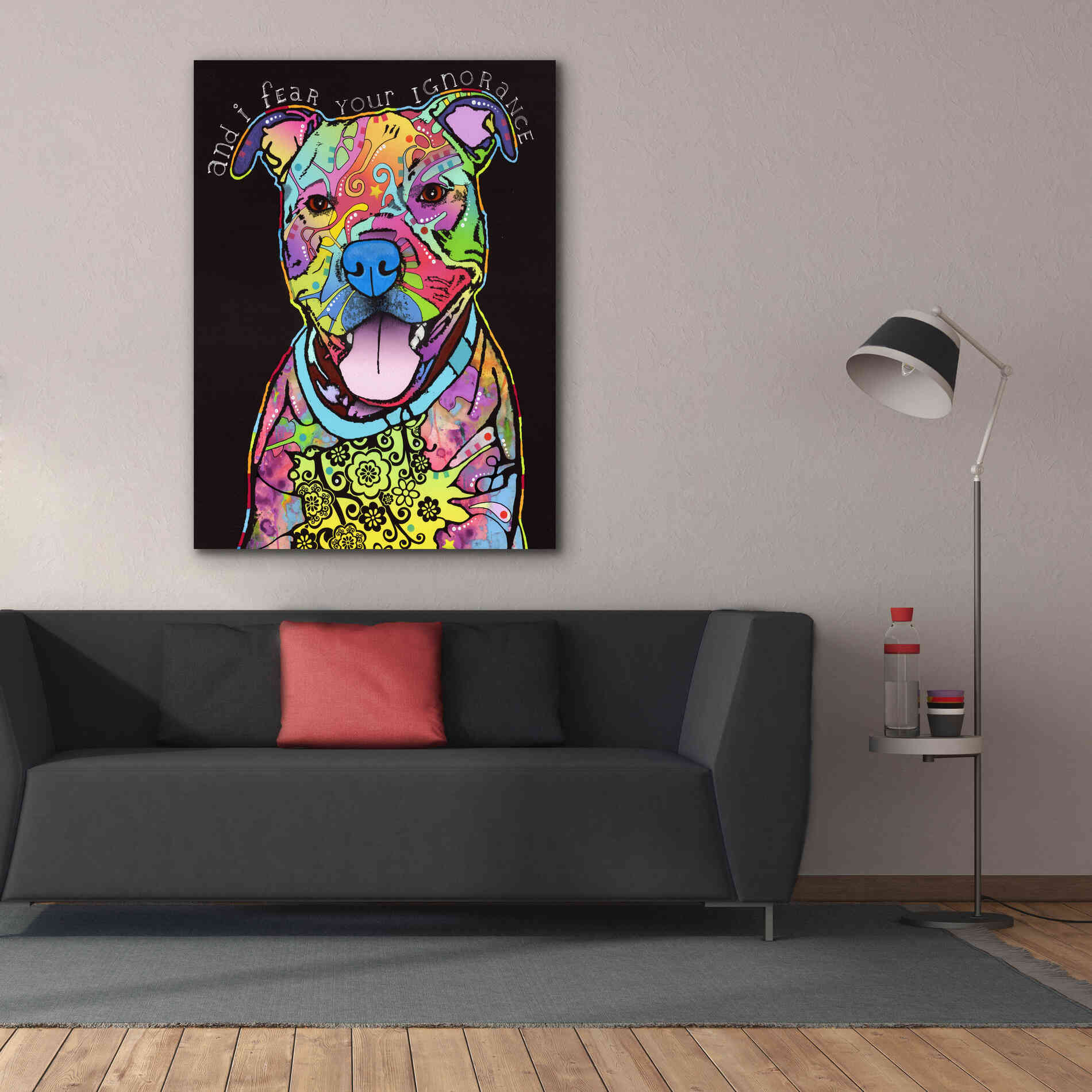 'I Fear' by Dean Russo, Giclee Canvas Wall Art,40x54