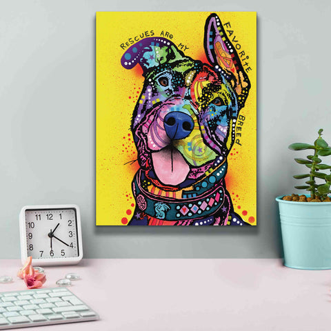 Image of 'My Favorite Breed' by Dean Russo, Giclee Canvas Wall Art,12x16