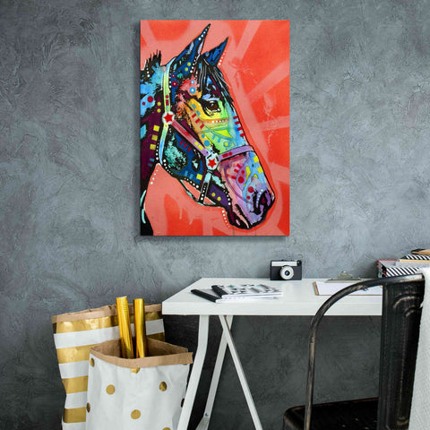 Image of 'Wc Horse 3' by Dean Russo, Giclee Canvas Wall Art,18x26