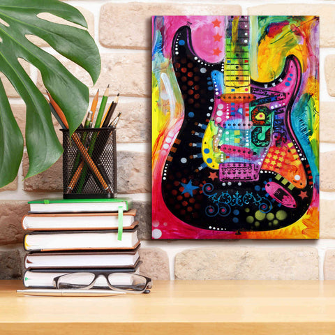 Image of 'Lenny Strat' by Dean Russo, Giclee Canvas Wall Art,12x16