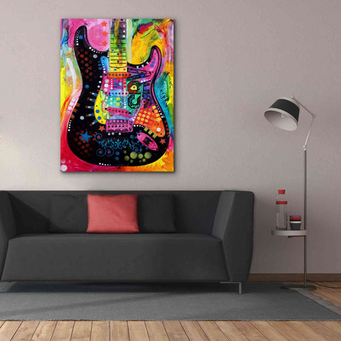Image of 'Lenny Strat' by Dean Russo, Giclee Canvas Wall Art,40x54