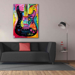 'Lenny Strat' by Dean Russo, Giclee Canvas Wall Art,40x54