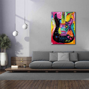 'Lenny Strat' by Dean Russo, Giclee Canvas Wall Art,40x54