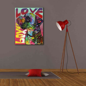 'Boxer Luv' by Dean Russo, Giclee Canvas Wall Art,26x34