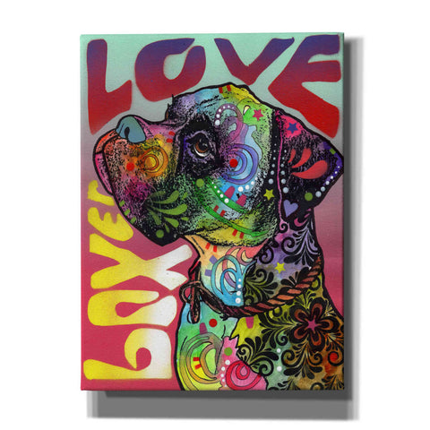 Image of 'Boxer Luv' by Dean Russo, Giclee Canvas Wall Art
