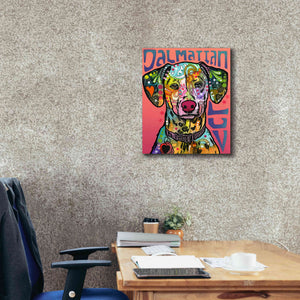 'Dalmatian Luv' by Dean Russo, Giclee Canvas Wall Art,20x24