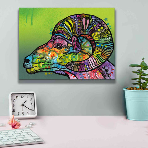 Image of 'Ram' by Dean Russo, Giclee Canvas Wall Art,16x12