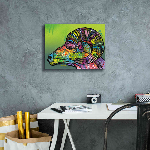 Image of 'Ram' by Dean Russo, Giclee Canvas Wall Art,16x12