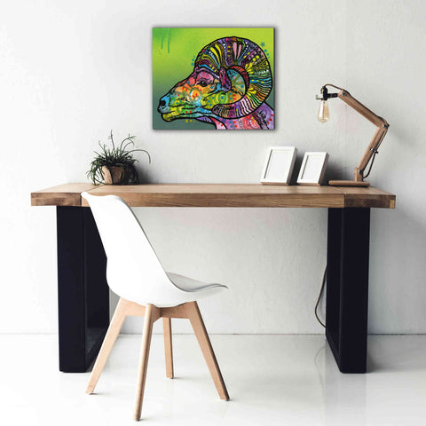 Image of 'Ram' by Dean Russo, Giclee Canvas Wall Art,24x20