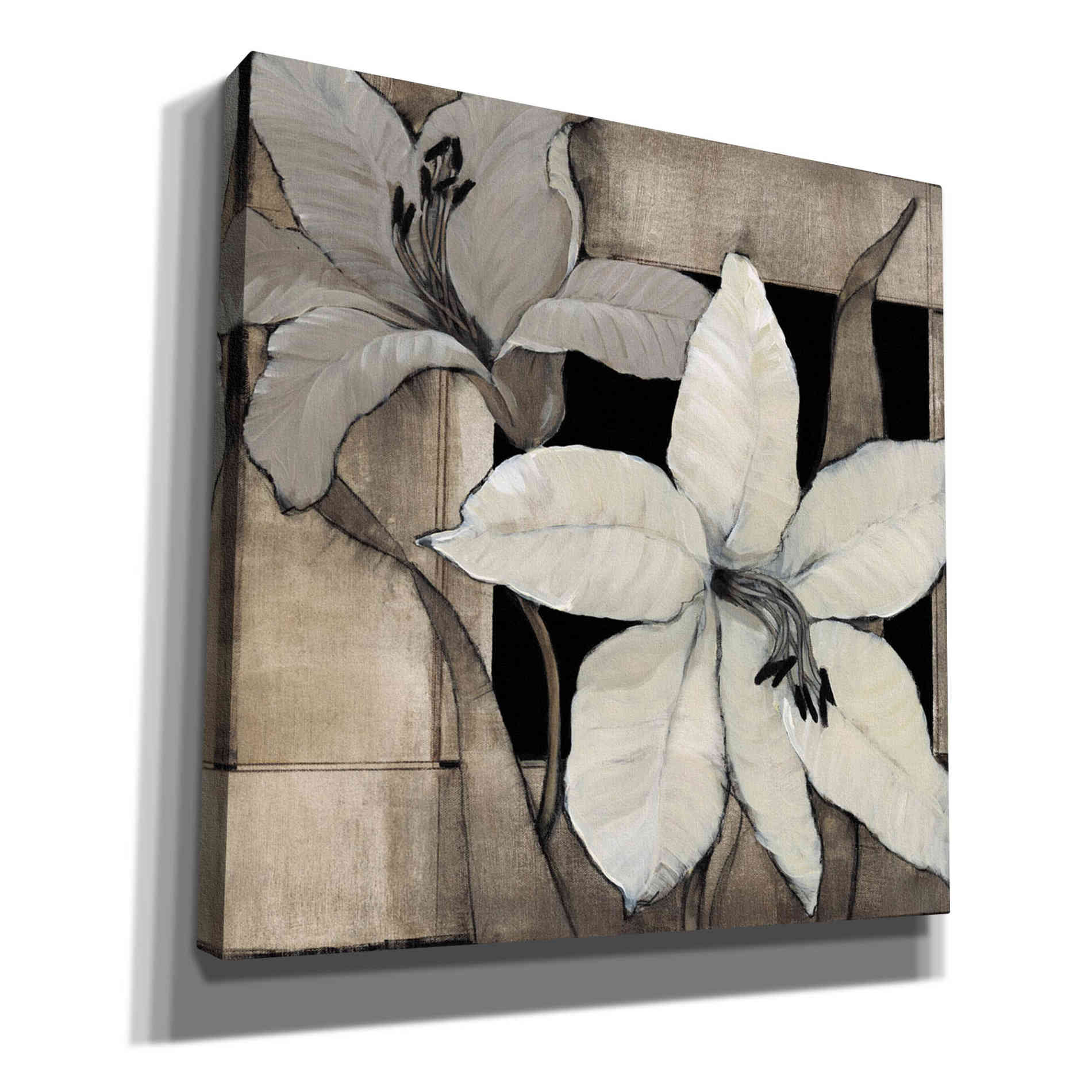 'Dramatic Lily Grid II' by Tim O'Toole, Canvas Wall Art