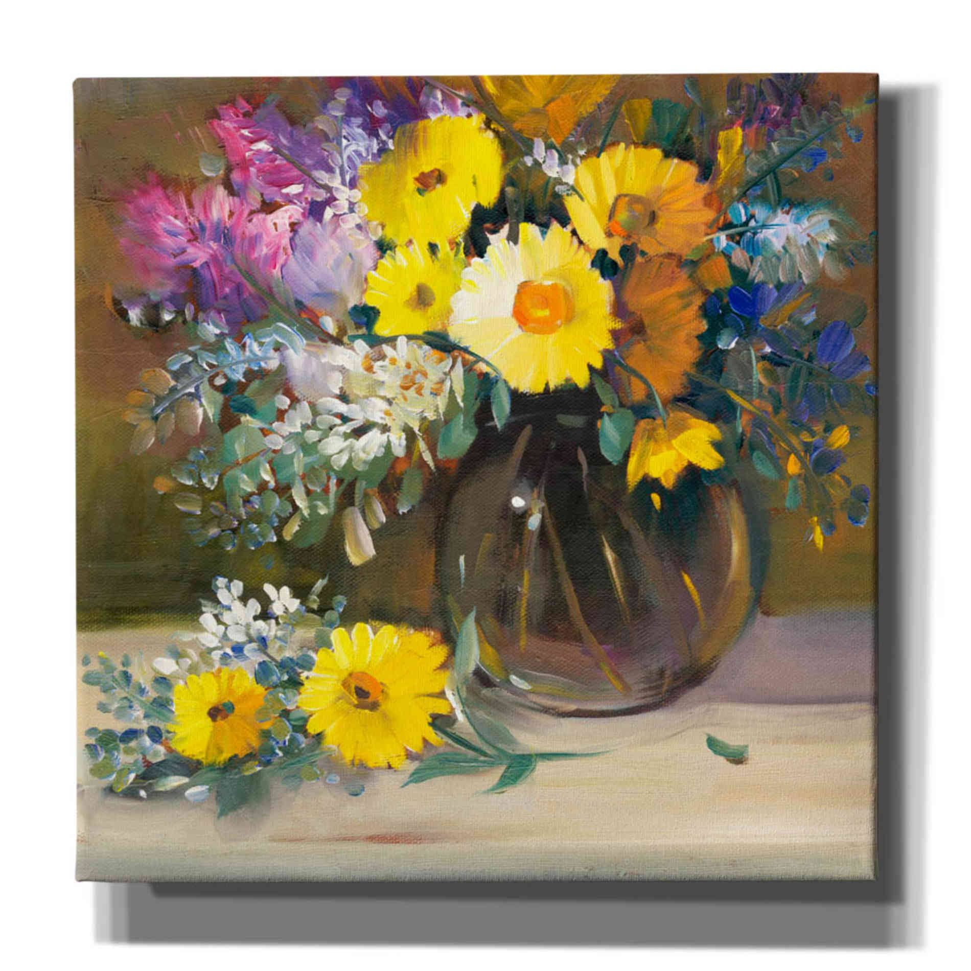'Floral Still Life II' by Tim O'Toole, Canvas Wall Art