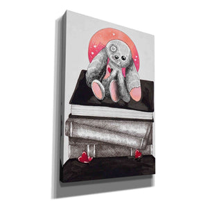 'Bunny's Books ' by Avery Multer, Canvas Wall Art
