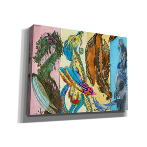 'The Four Seasons' by Avery Multer, Canvas Wall Art