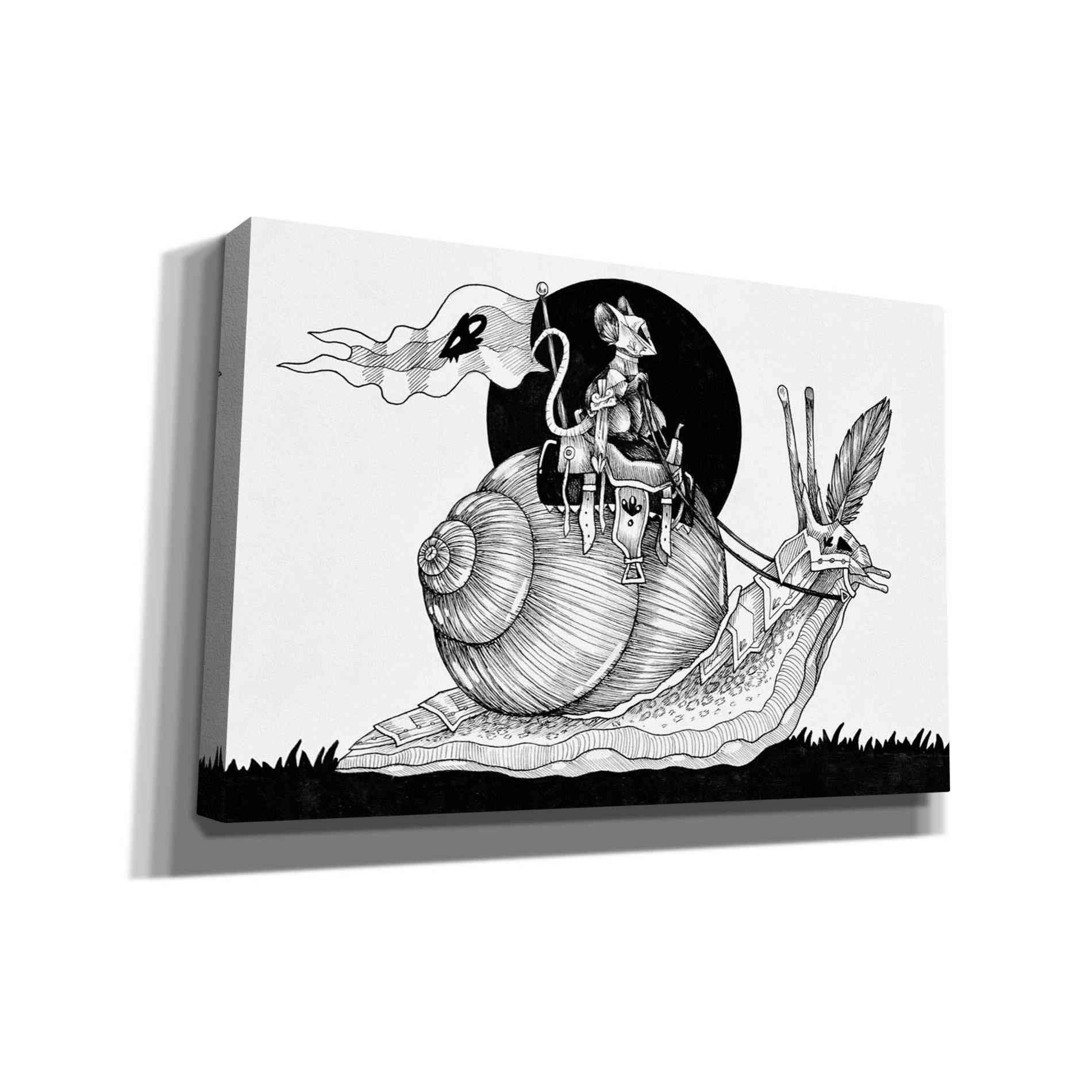 'Valiant Steed' by Avery Multer, Canvas Wall Art