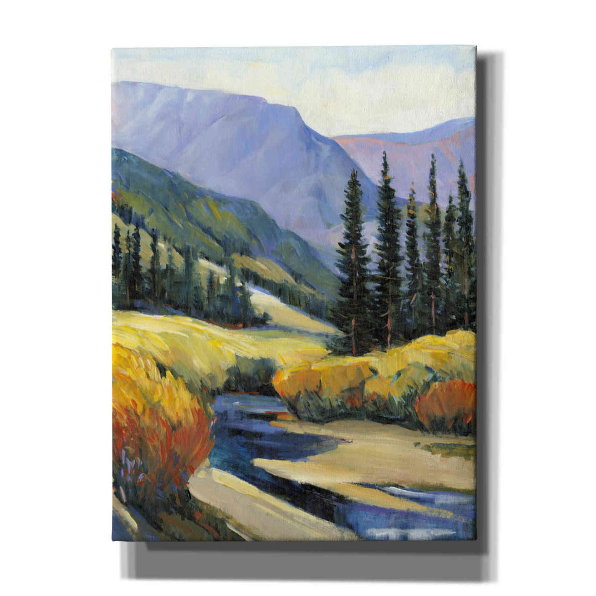 'Purple Mountain Majesty I' by Tim O'Toole, Canvas Wall Art