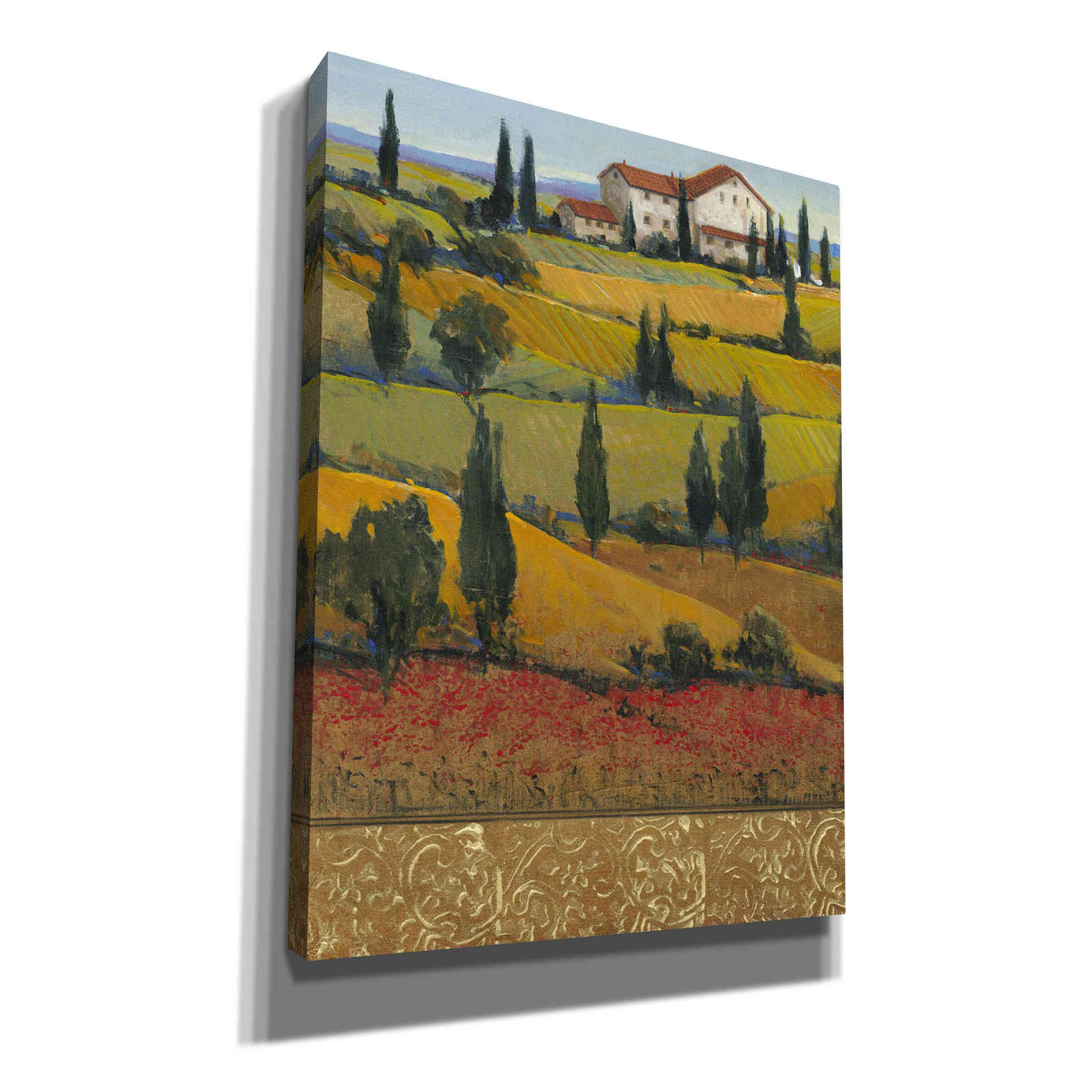 'Hilltop Villa I' by Tim O'Toole, Canvas Wall Art