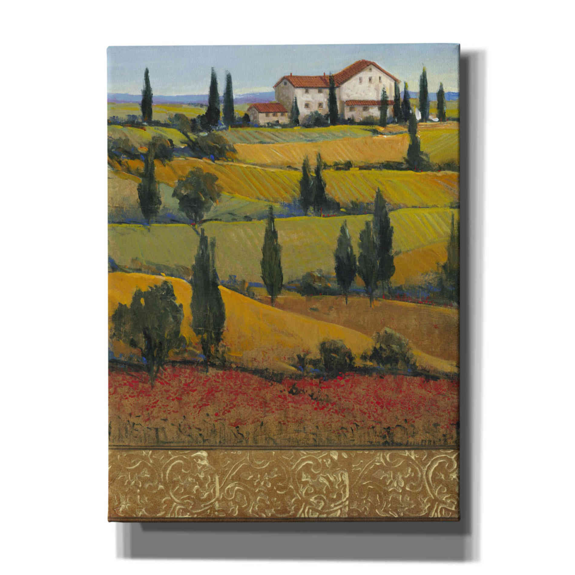 'Hilltop Villa I' by Tim O'Toole, Canvas Wall Art