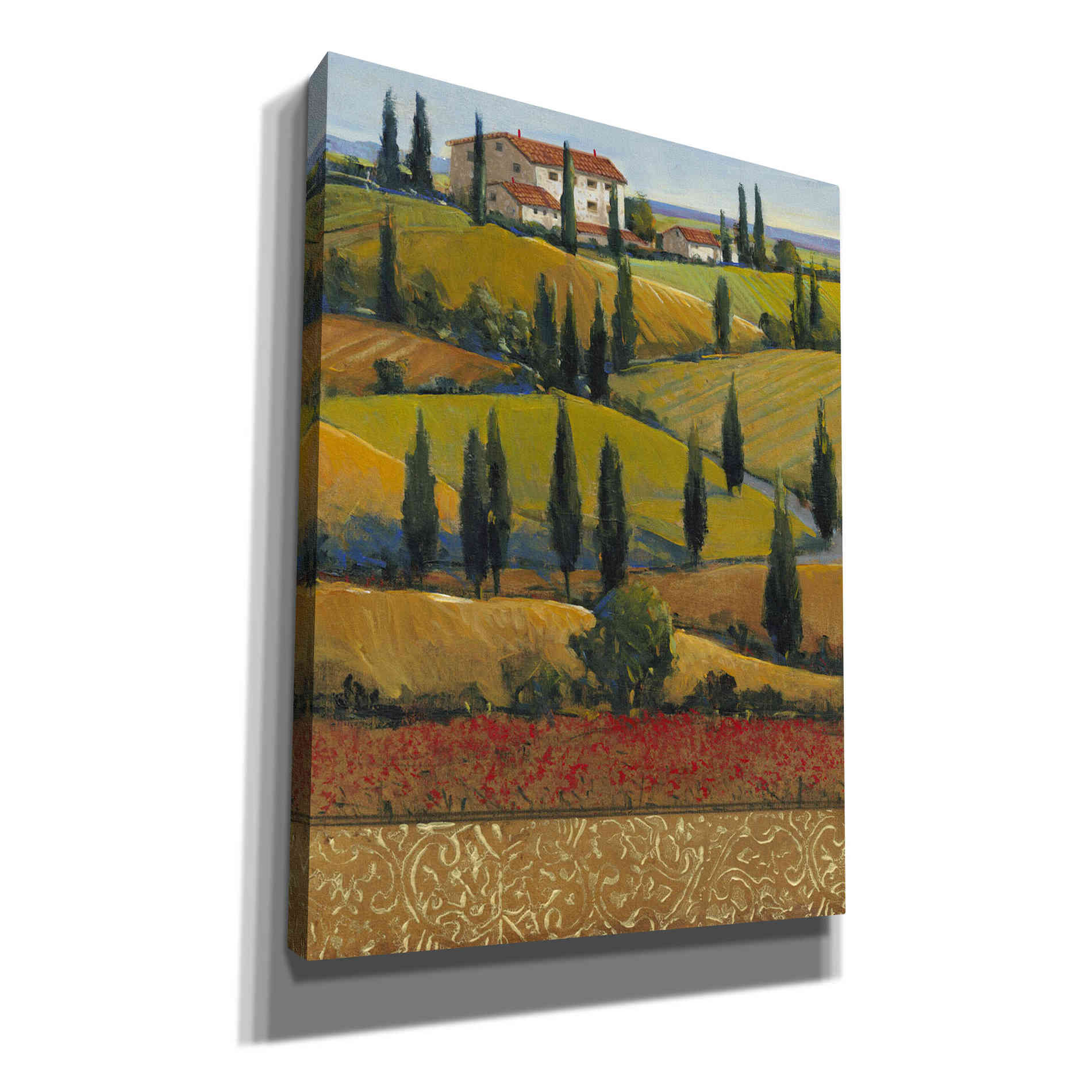'Hilltop Villa II' by Tim O'Toole, Canvas Wall Art