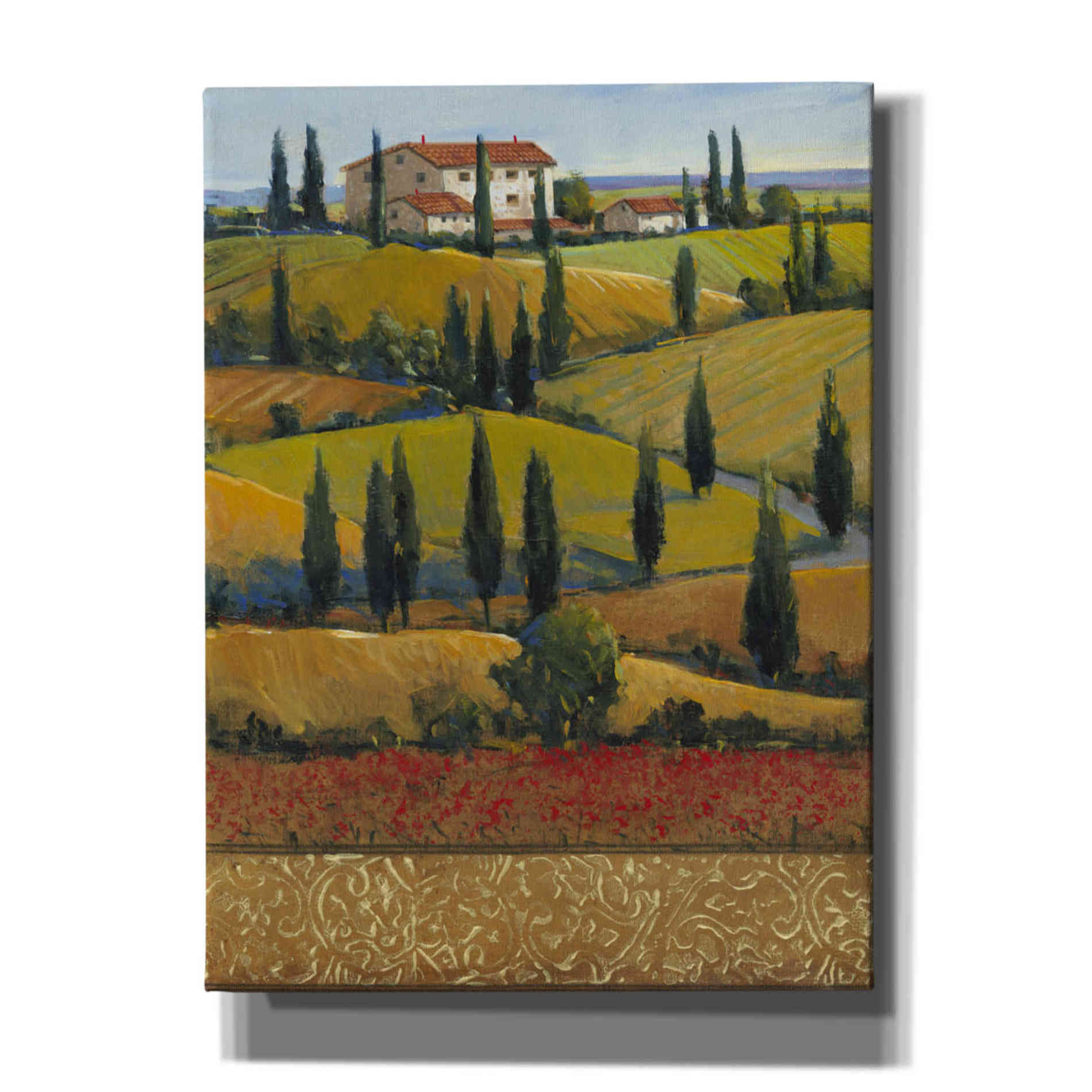 'Hilltop Villa II' by Tim O'Toole, Canvas Wall Art