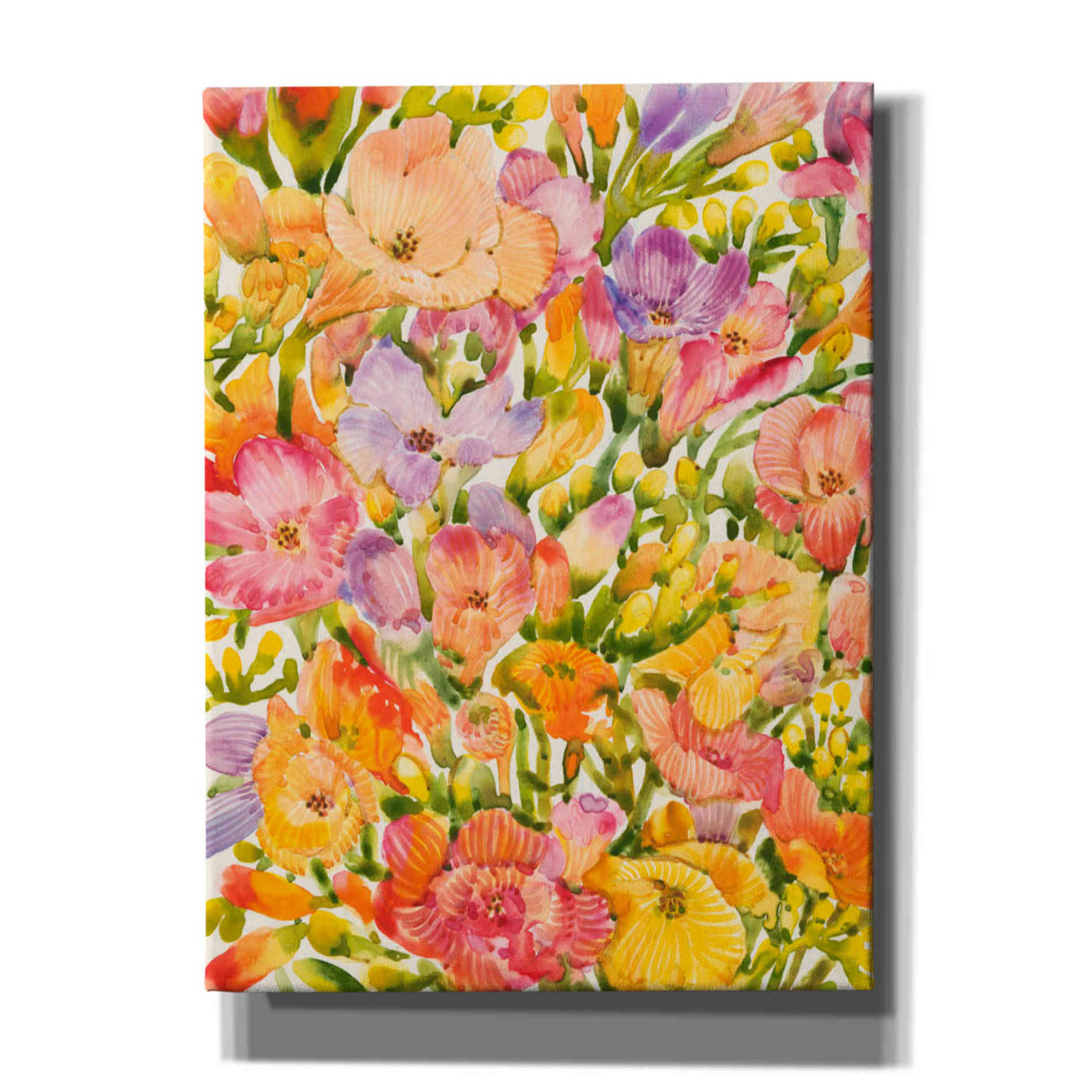 'Wildflower Study I' by Tim O'Toole, Canvas Wall Art