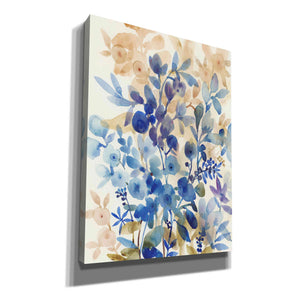 'Blueberry Floral I' by Tim O'Toole, Canvas Wall Art