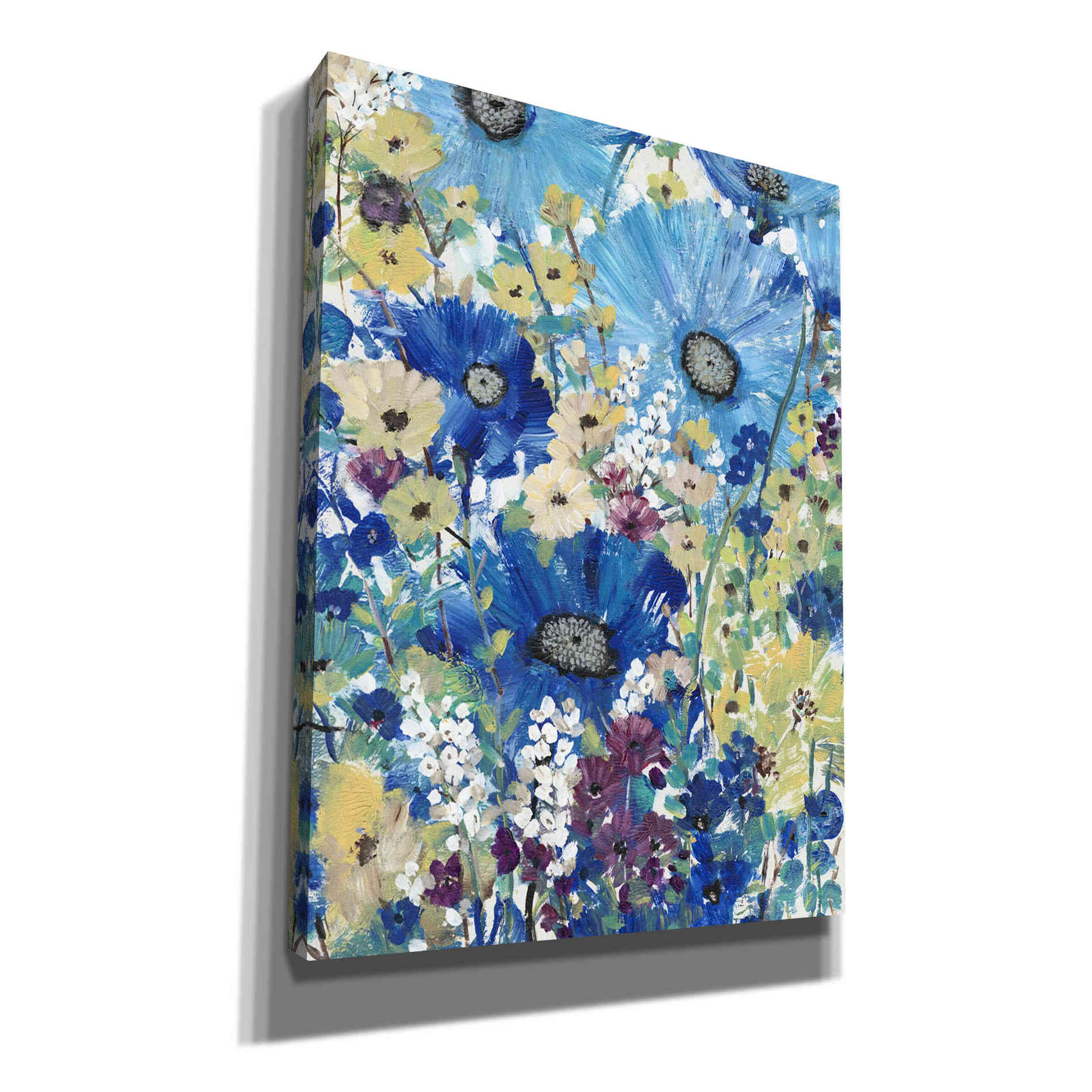 'Garden Blues I' by Tim O'Toole, Canvas Wall Art
