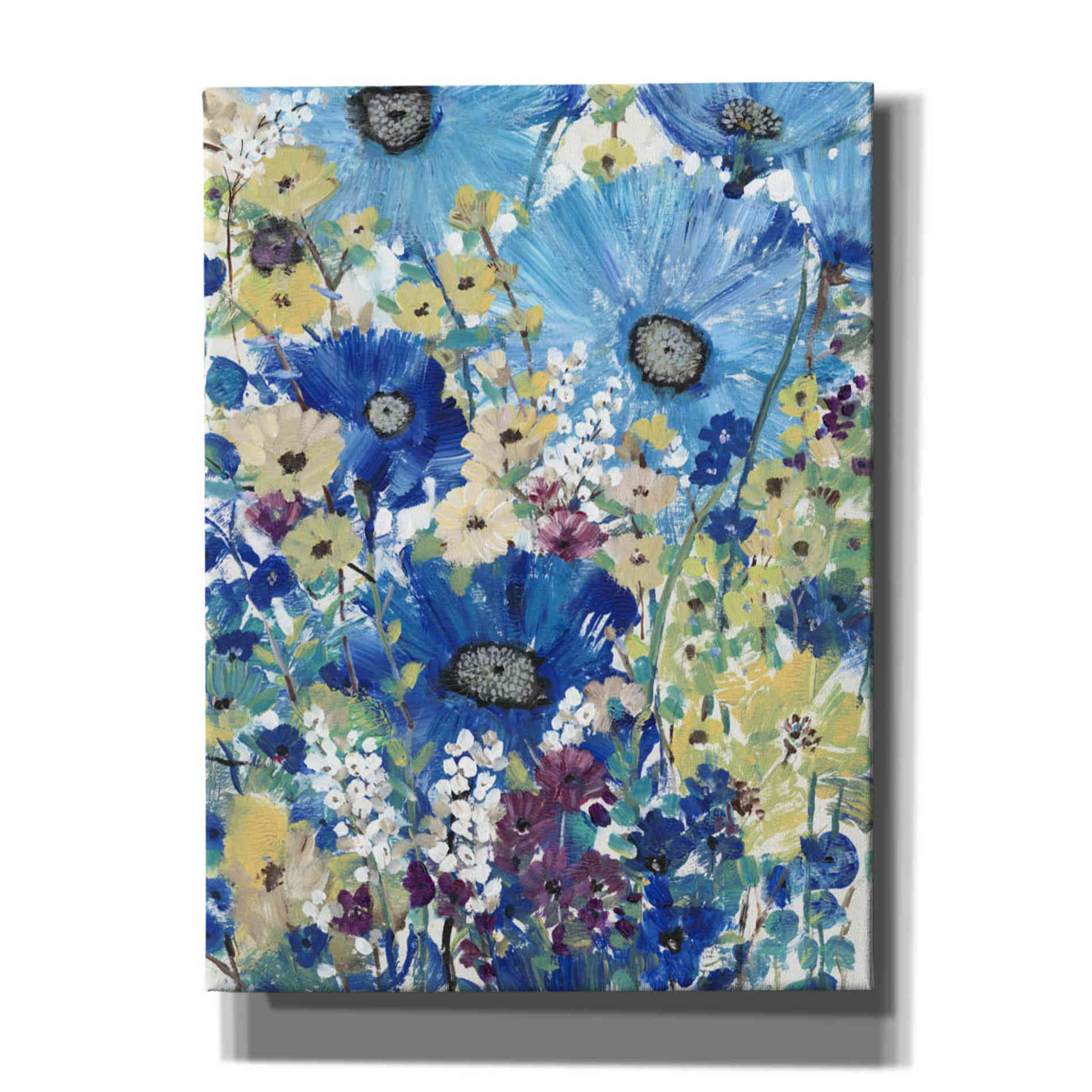 'Garden Blues I' by Tim O'Toole, Canvas Wall Art