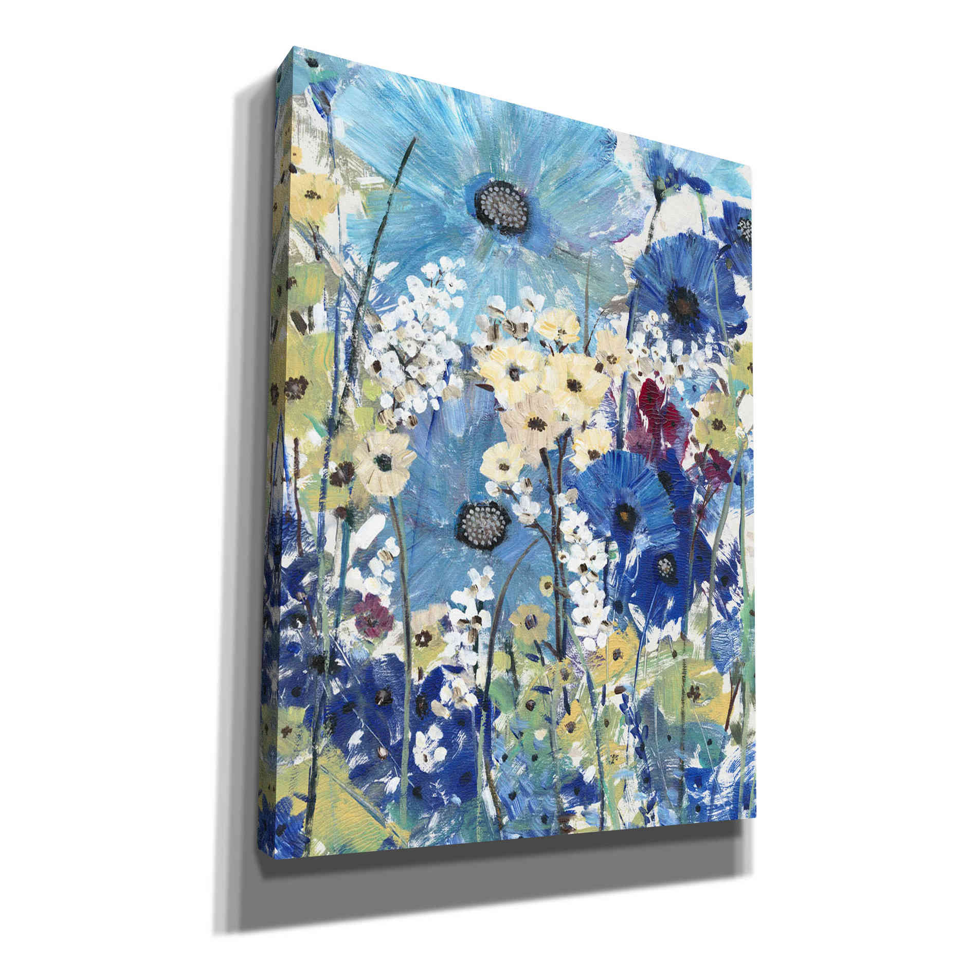 'Garden Blues II' by Tim O'Toole, Canvas Wall Art