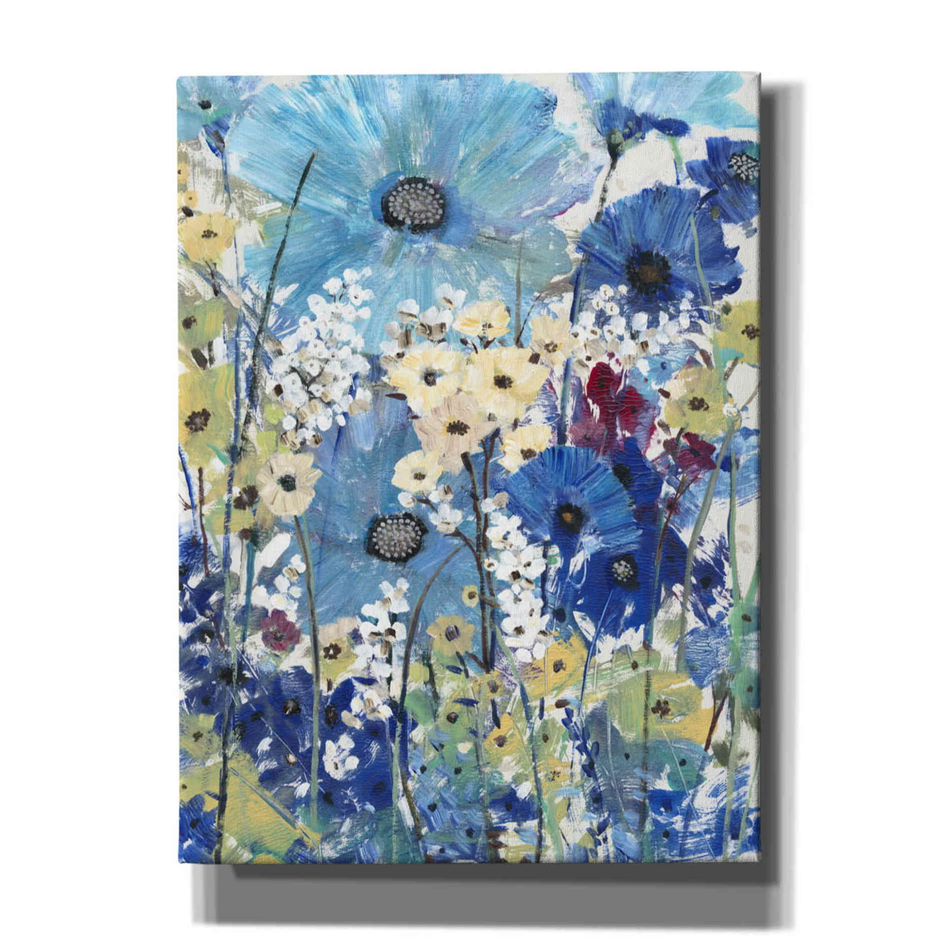 'Garden Blues II' by Tim O'Toole, Canvas Wall Art