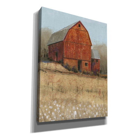 Image of 'Red Barn View I' by Tim O'Toole, Canvas Wall Art