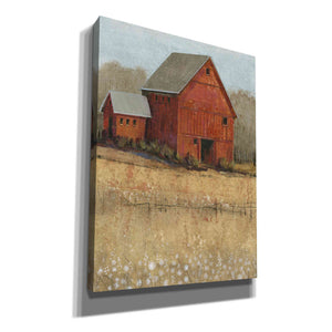 'Red Barn View II' by Tim O'Toole, Canvas Wall Art