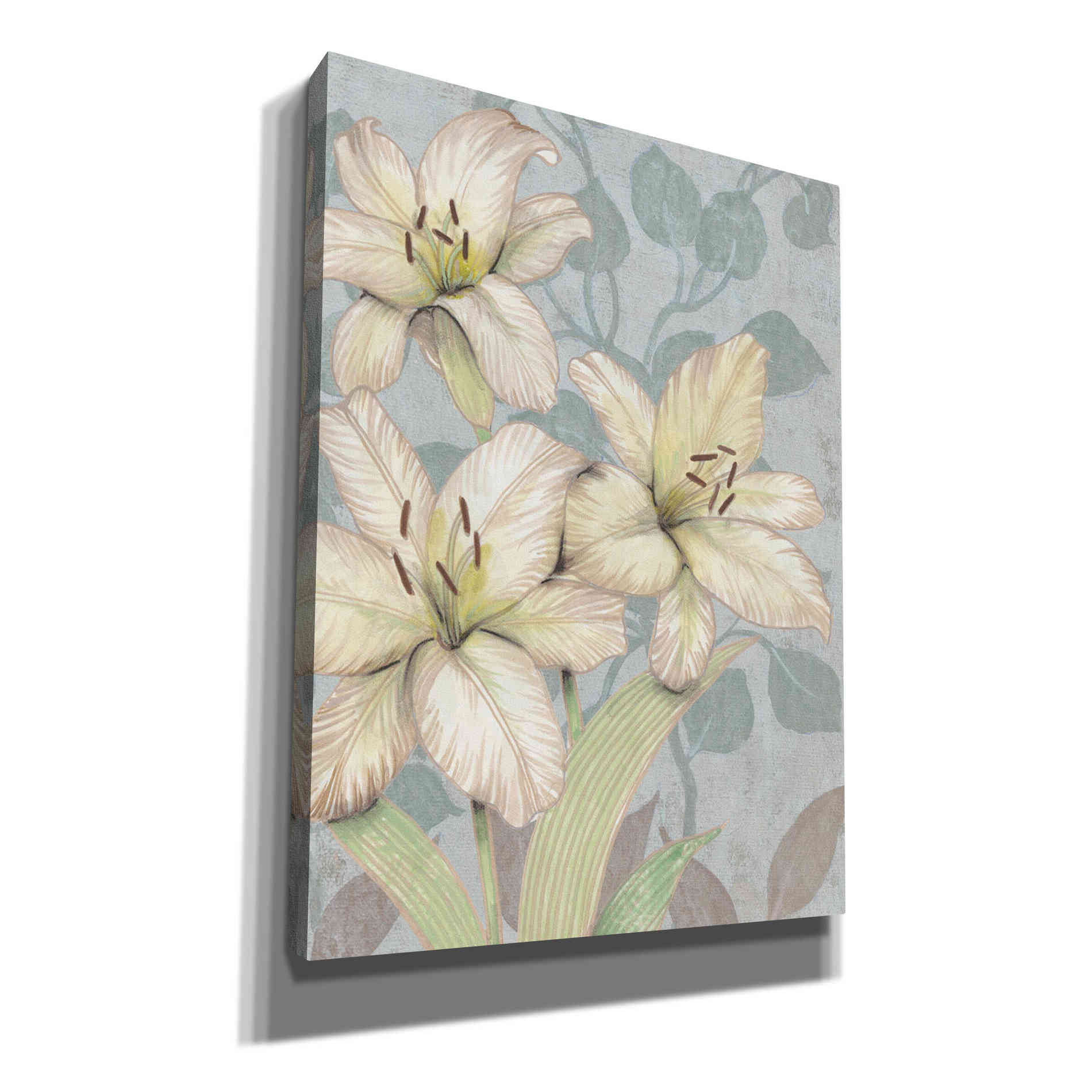 'Trois Fleurs I' by Tim O'Toole, Canvas Wall Art