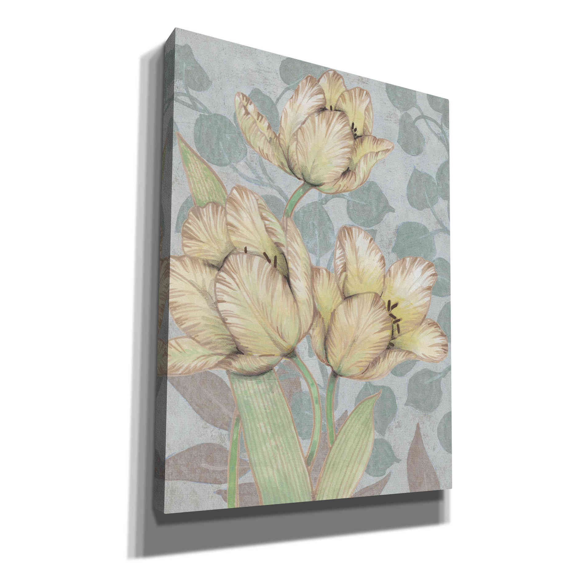 'Trois Fleurs II' by Tim O'Toole, Canvas Wall Art