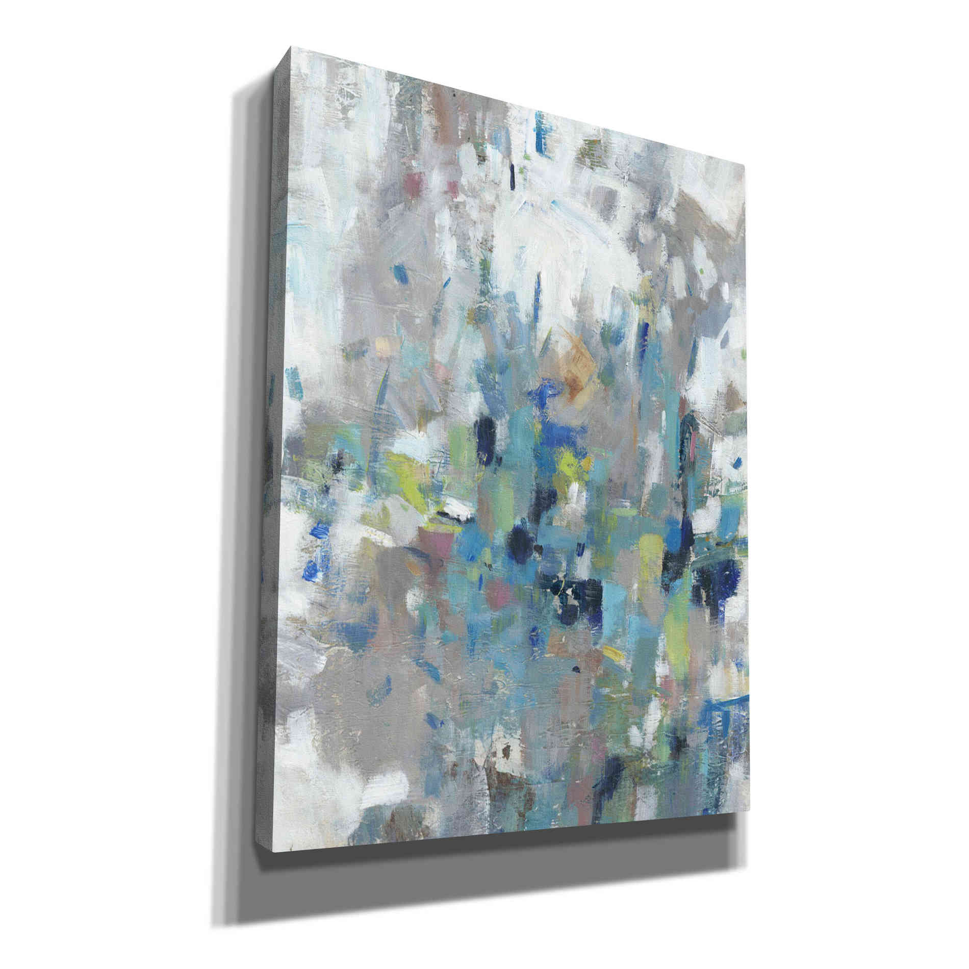 'Edgy Blues II' by Tim O'Toole, Canvas Wall Art