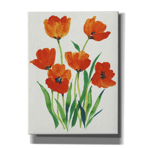Image of 'Red Tulips in Bloom I' by Tim O'Toole, Canvas Wall Art