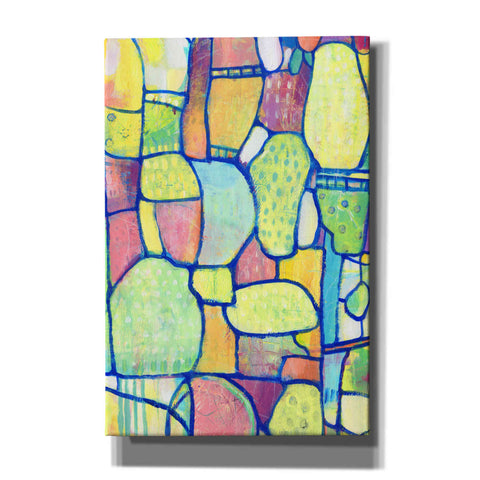 Image of 'Stained Glass Composition II' by Tim O'Toole, Canvas Wall Art