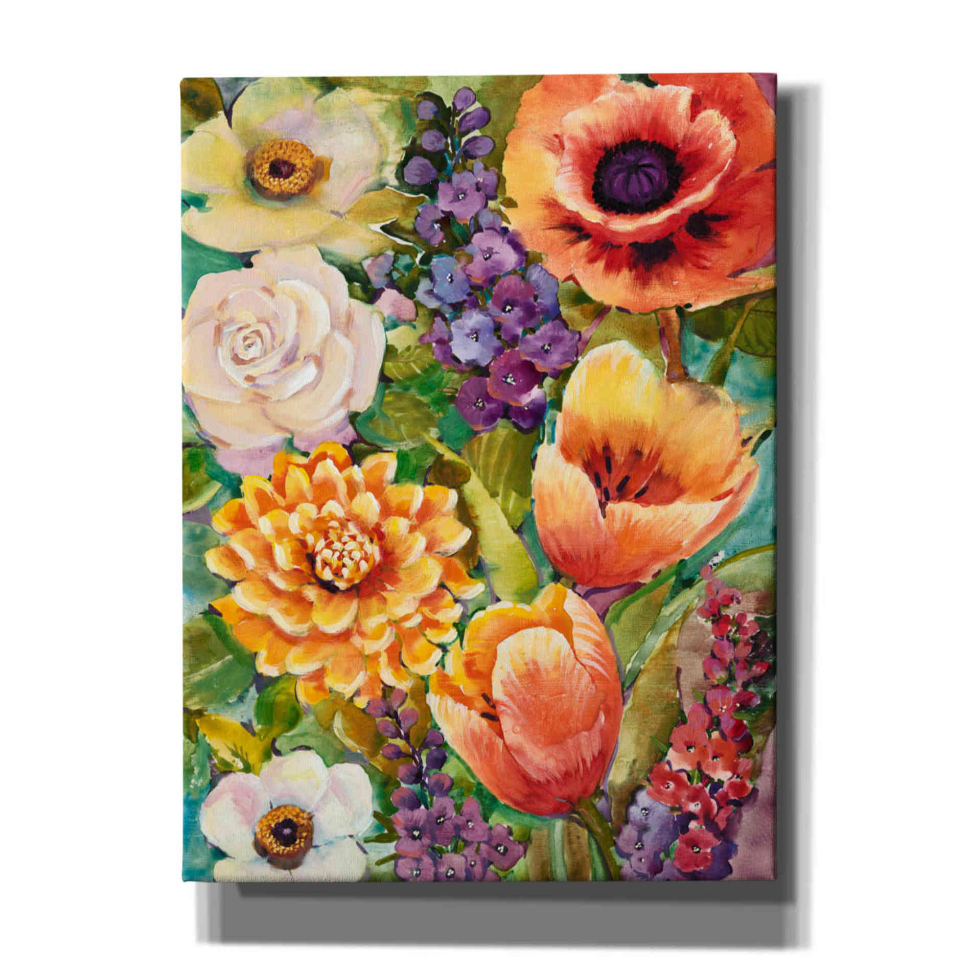 'Flower Bouquet II' by Tim O'Toole, Canvas Wall Art