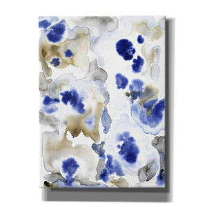 'Blue Pansies II' by Tim O'Toole, Canvas Wall Art