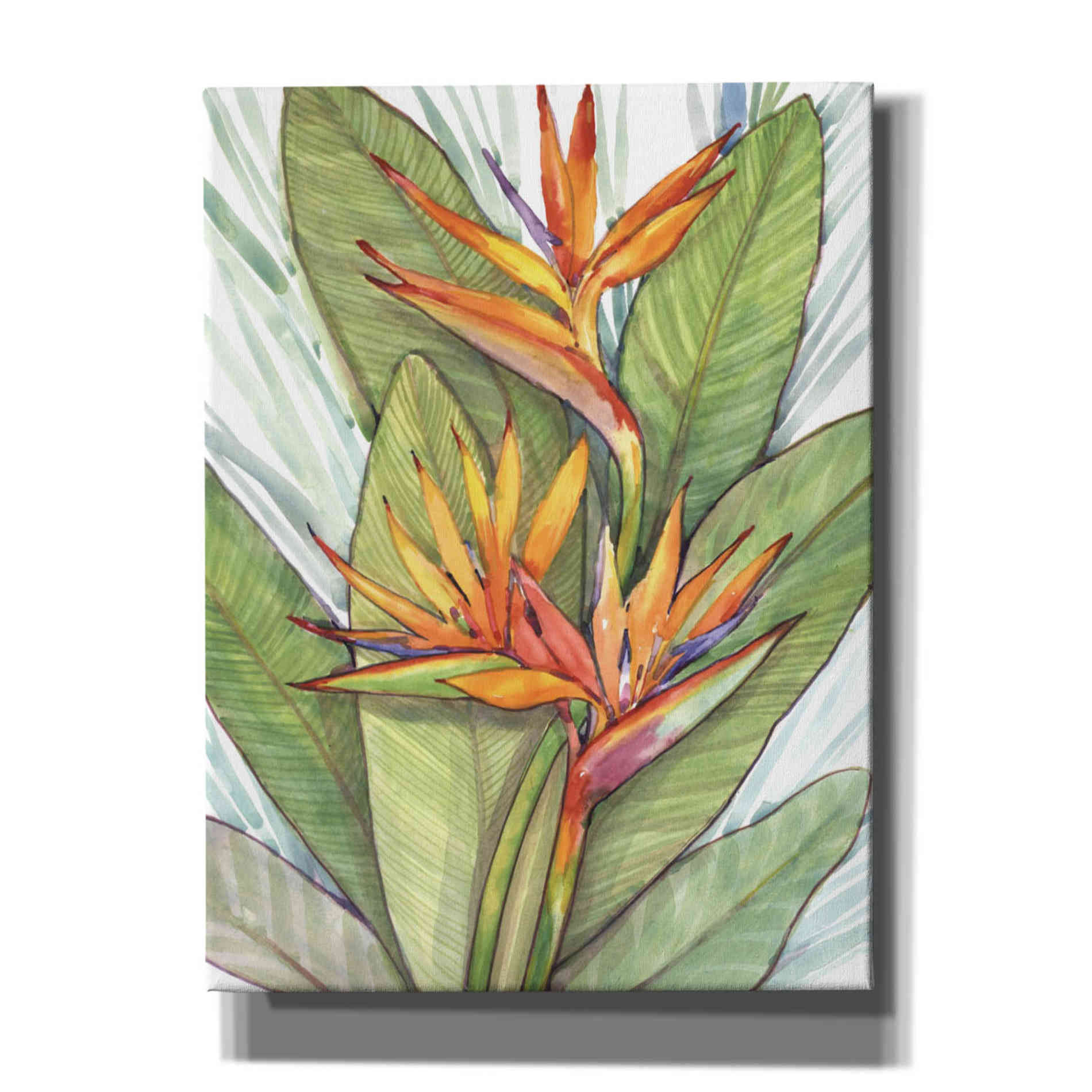 'Tropical Botanical Paradise I' by Tim O'Toole, Canvas Wall Art