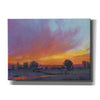 'Fiery Sunset II' by Tim O'Toole, Canvas Wall Art