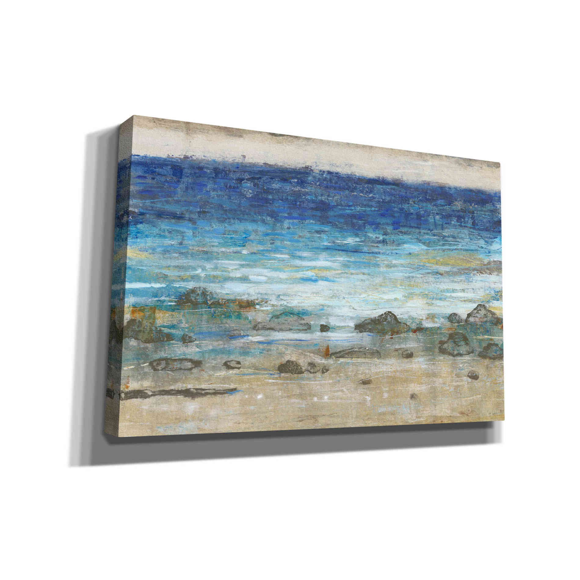 'Rocky Shoreline II' by Tim O'Toole, Canvas Wall Art
