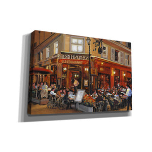 'Bistro I' by Tim O'Toole, Canvas Wall Art
