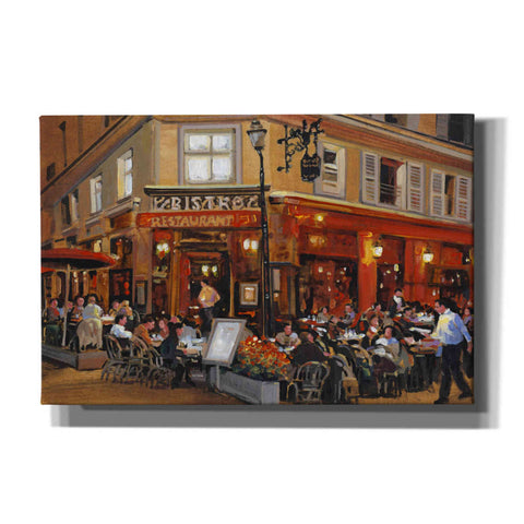 Image of 'Bistro I' by Tim O'Toole, Canvas Wall Art