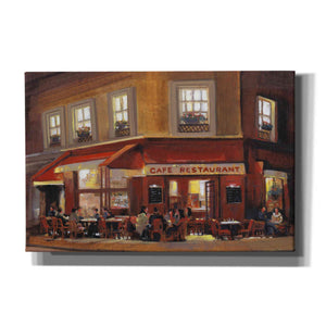 'Bistro II' by Tim O'Toole, Canvas Wall Art